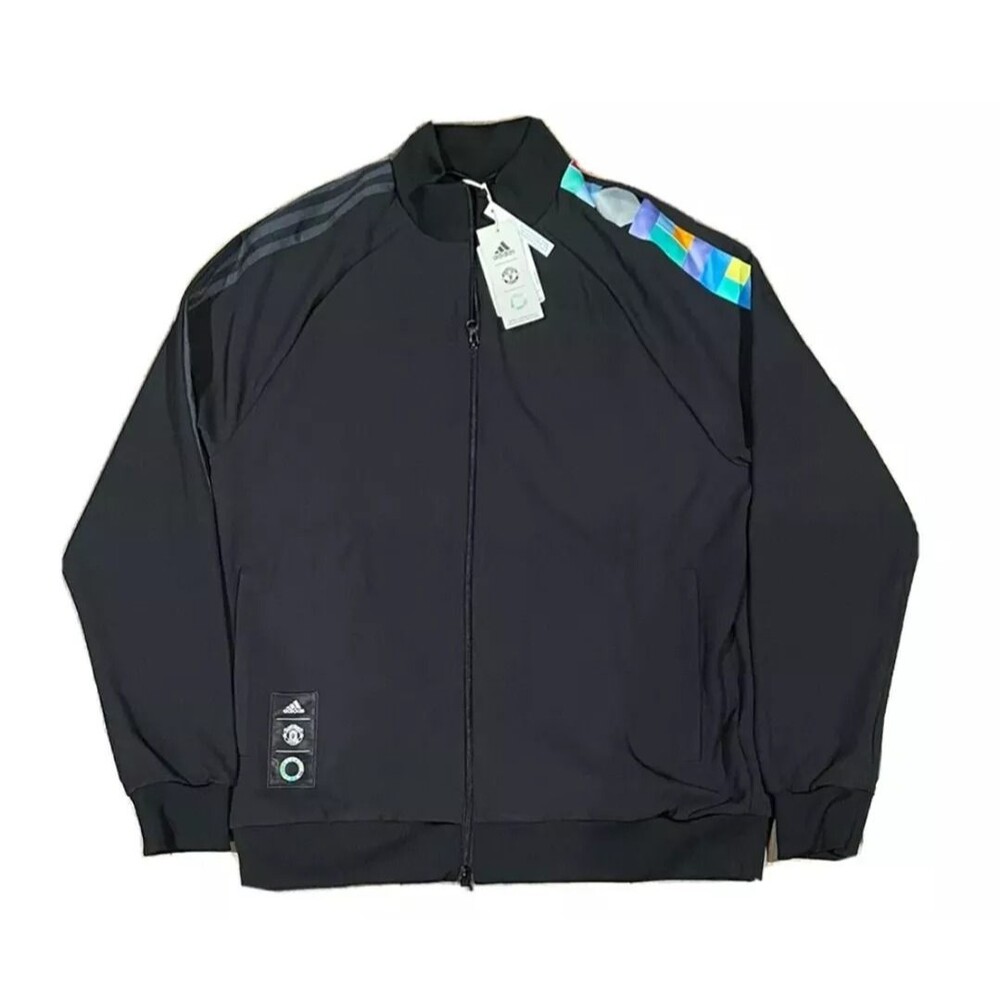 Manchester United X Peter Saville Adidas Track Top Jacket; Men’s L